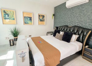 Memory foam-madrasser, värdeförvaringsskåp på rummet och gratis wi-fi