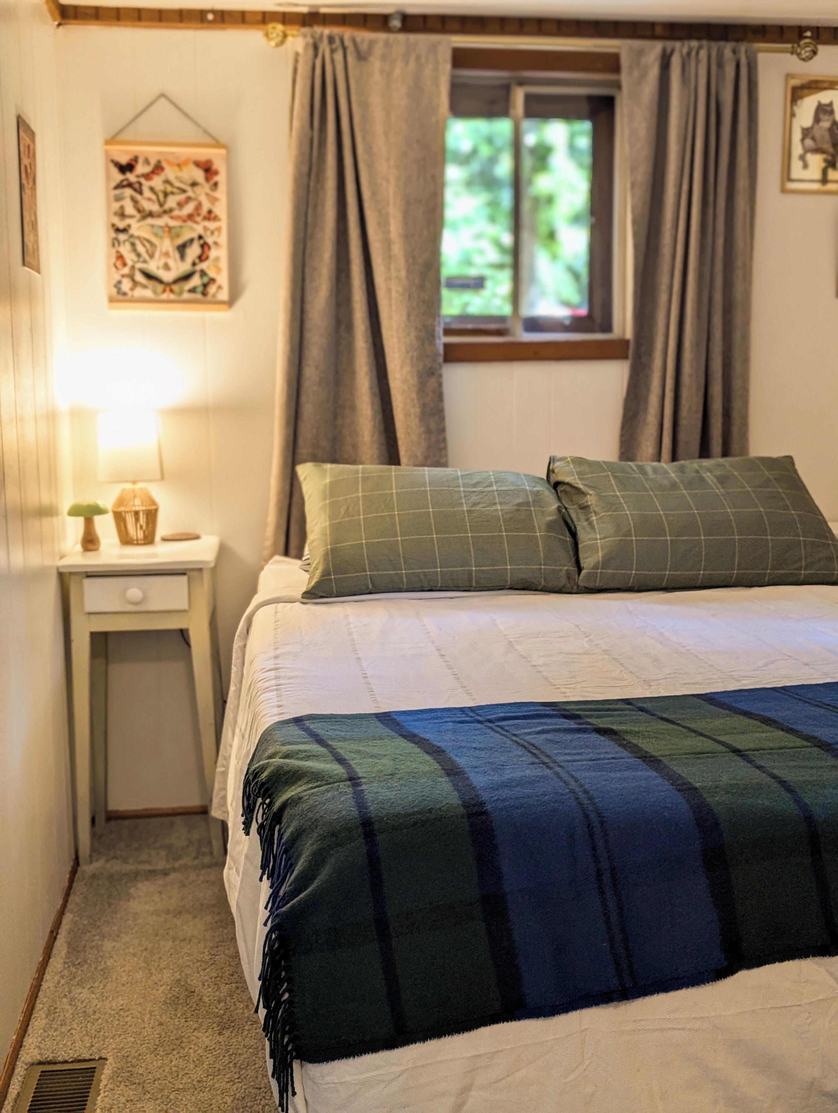 3 sovrum, värdeförvaringsskåp på rummet och strykjärn/strykbräda