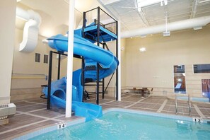 Indoor pool, a heated pool