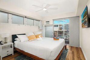 2 soverom, strykejern/-brett, wi-fi (inkludert) og sengetøy