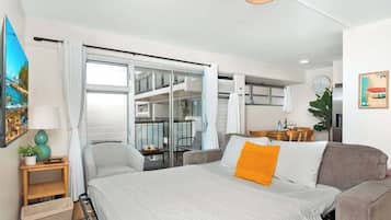 2 dormitorios, tabla de planchar con plancha, wifi gratis y ropa de cama