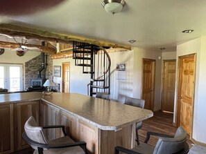 Dining - Lodge style home with views of Centennial Valley close to Deadwood. (Whitewood)