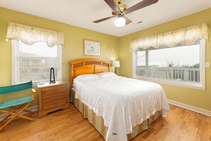 5 bedrooms, free WiFi, bed sheets - Hobbs Realty - “Sugar 'n Spice” | 5BR Oceanfront Home for a Sweet & Memorable Vacation (Holden Beach)