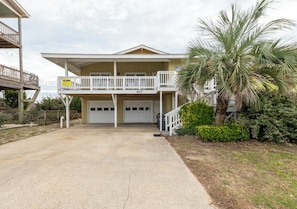 Exterior - Hobbs Realty - “Sugar 'n Spice” | 5BR Oceanfront Home for a Sweet & Memorable Vacation (Holden Beach)