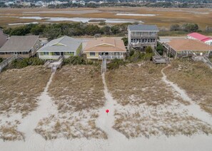 Exterior - Hobbs Realty - “Sugar 'n Spice” | 5BR Oceanfront Home for a Sweet & Memorable Vacation (Holden Beach)
