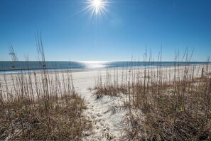Beach - Hobbs Realty - “Summer Breeze” | Oceanfront Home w/ Private Pool & Hot Tub (Holden Beach)