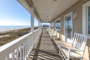 Property grounds - Hobbs Realty - Oceanfront with Mutilple Covered Decks and Stunning Views (Holden Beach)