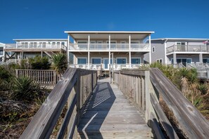 Exterior - Hobbs Realty - Oceanfront with Mutilple Covered Decks and Stunning Views (Holden Beach)