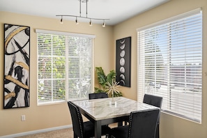 Dining - Spacious & Lovely 2BD/2BA! 5Mins to Disney! Angel Stadium! The Outlets! Etc... (Garden Grove)