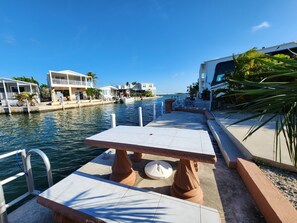 Terrace/patio - Seabreeze Escape WF RV Lot 489 (Cudjoe Key)