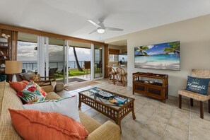 Smart TV - Oceanfront 2BR Condo w/ Pool Access & Sunset Views (Lahaina)