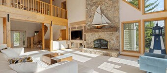 Stunning Luxury Home on the Sandy Beach Shores of Lake Michigan!!