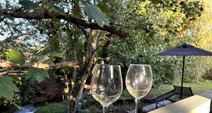 Cosy and secluded brook-side lodge