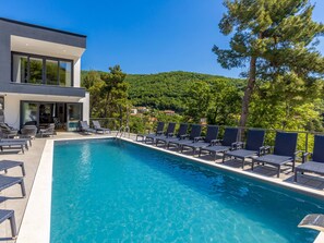 Una piscina climatizada