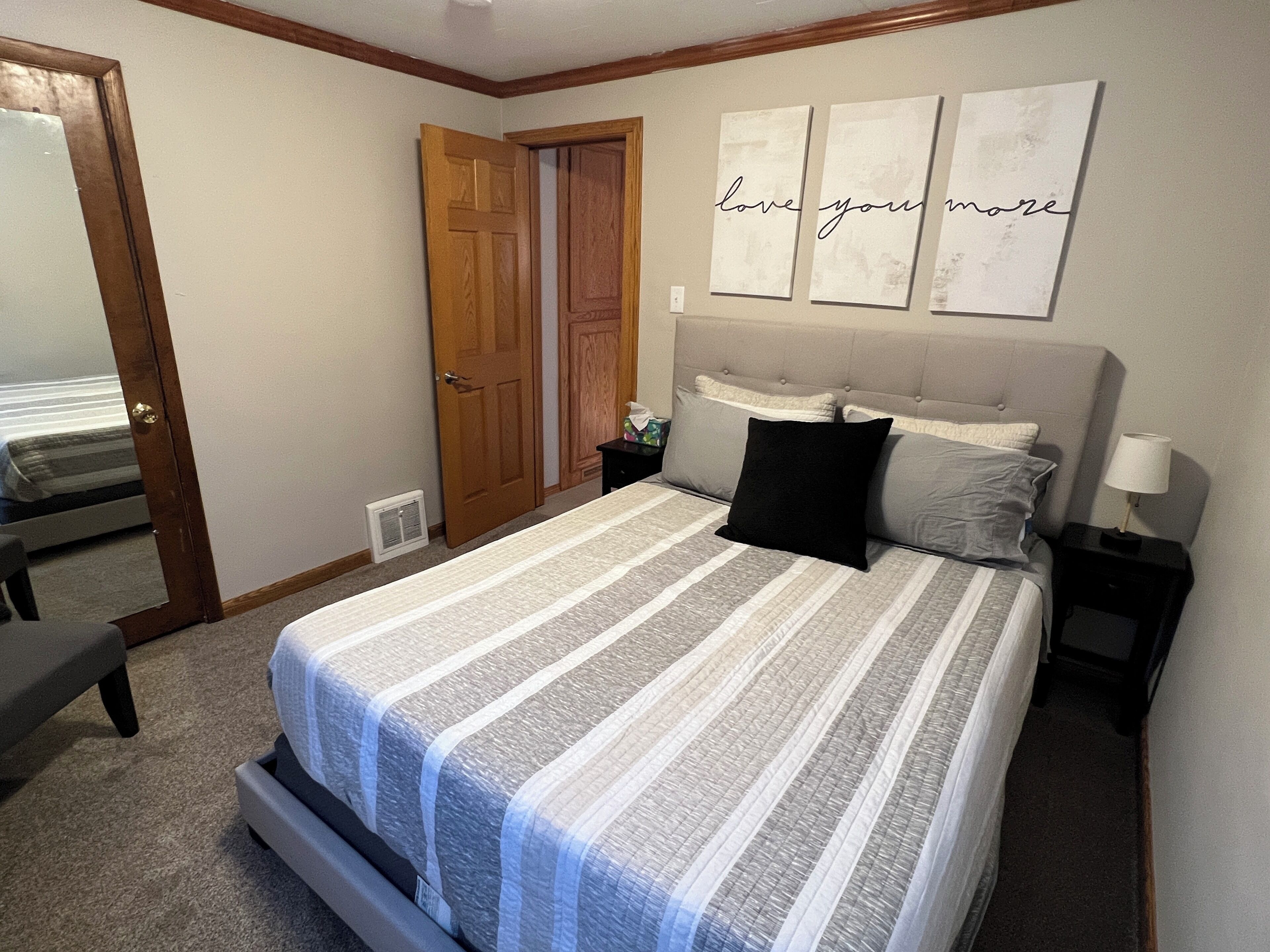 2 Schlafzimmer, Bügeleisen/Bügelbrett, WLAN, Bettwäsche