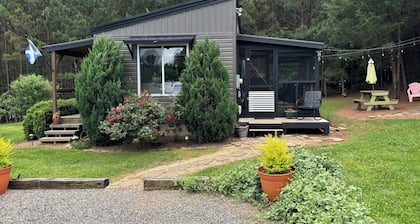 Adventurous tiny house! Located on 1 acre surrounded by evergreen forest