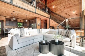 TV connectée, cheminée