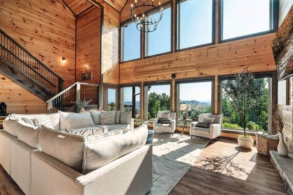 TV connectée, cheminée