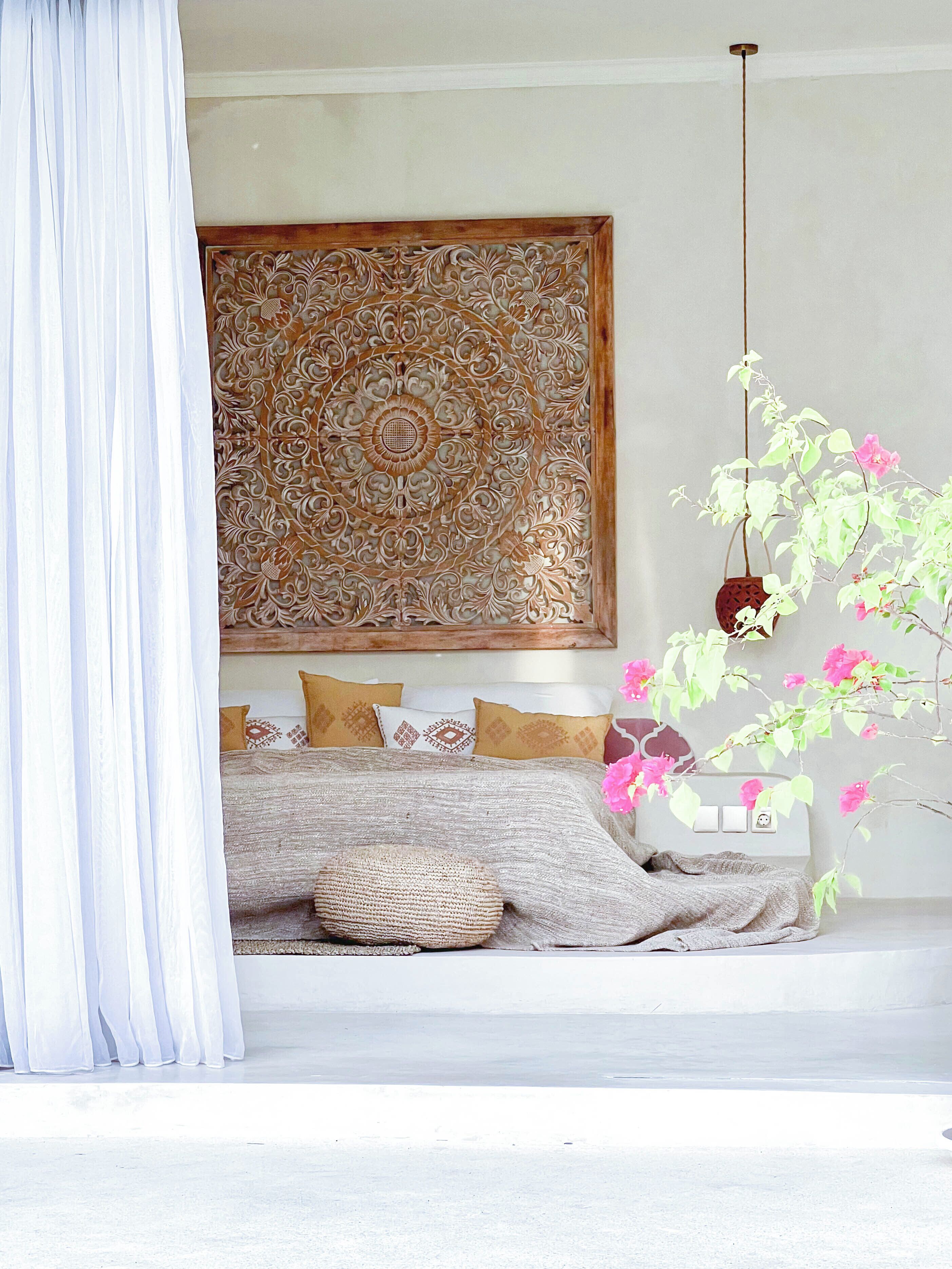 3 habitaciones, decoración personalizada y muebles diferentes 