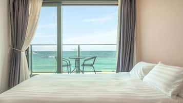 Basic Oda, 1 Yatak Odası (Room201 Deep Purple(spa/oceanview)) | 1 yatak odası, ücretsiz kablosuz İnternet