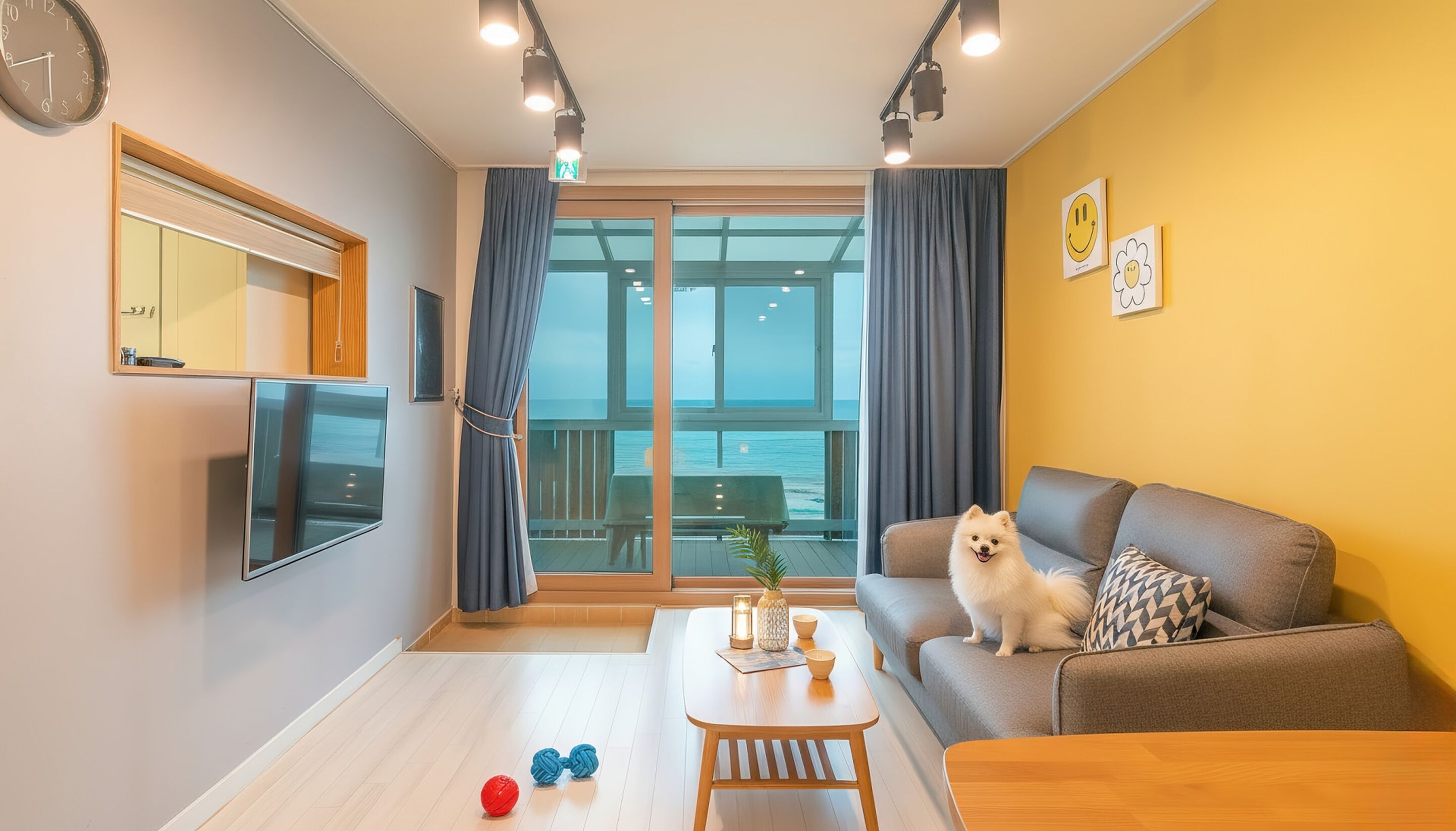 Basic-Zimmer, 1 Schlafzimmer (Room101 Sunflower(oceanview)) | 1 Schlafzimmer, kostenloses WLAN