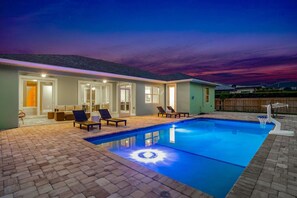 Una piscina climatizada