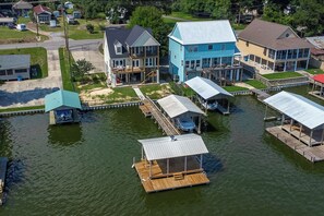 Exterior - It's About River Time, a 3BR/3BA house on False River, fenced yard & large pier! (Jarreau)