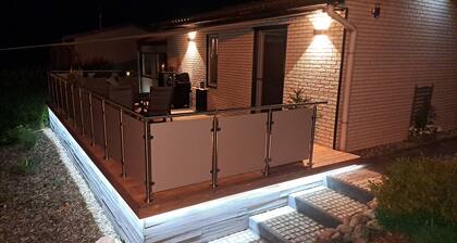 Ferienhaus 'Ferienhaus Stauseeblick' mit Seeblick, privater Terrasse und WLAN