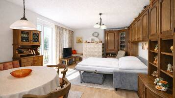 1 Schlafzimmer, BĂŒgeleisen/BĂŒgelbrett, kostenloses WLAN, BettwĂ€sche