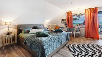 1 bedroom, iron/ironing board, free WiFi, bed sheets