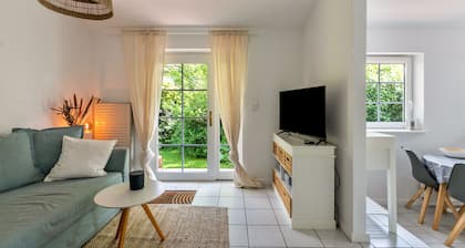 Ferienwohnung Block" mit privater Terrasse, privatem Garten und WLAN