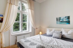 1 Schlafzimmer, kostenloses WLAN, Bettwäsche