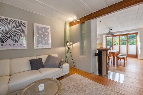 Ferienwohnung 'Alte Mühle In Dernbach' mit privater Terrasse, Gemeinschaftsgarten und WLAN
