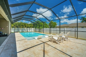 Opvarmet pool