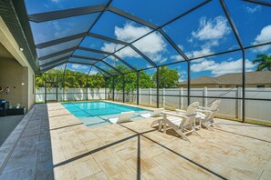 Piscine chauffée