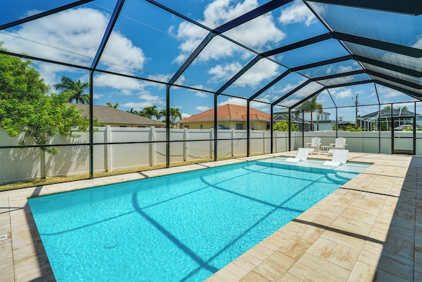 Piscine chauffée