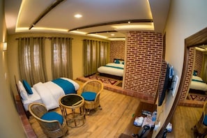 Habitación Deluxe con 1 cama matrimonial o 2 individuales | Insonorización y wifi gratis 