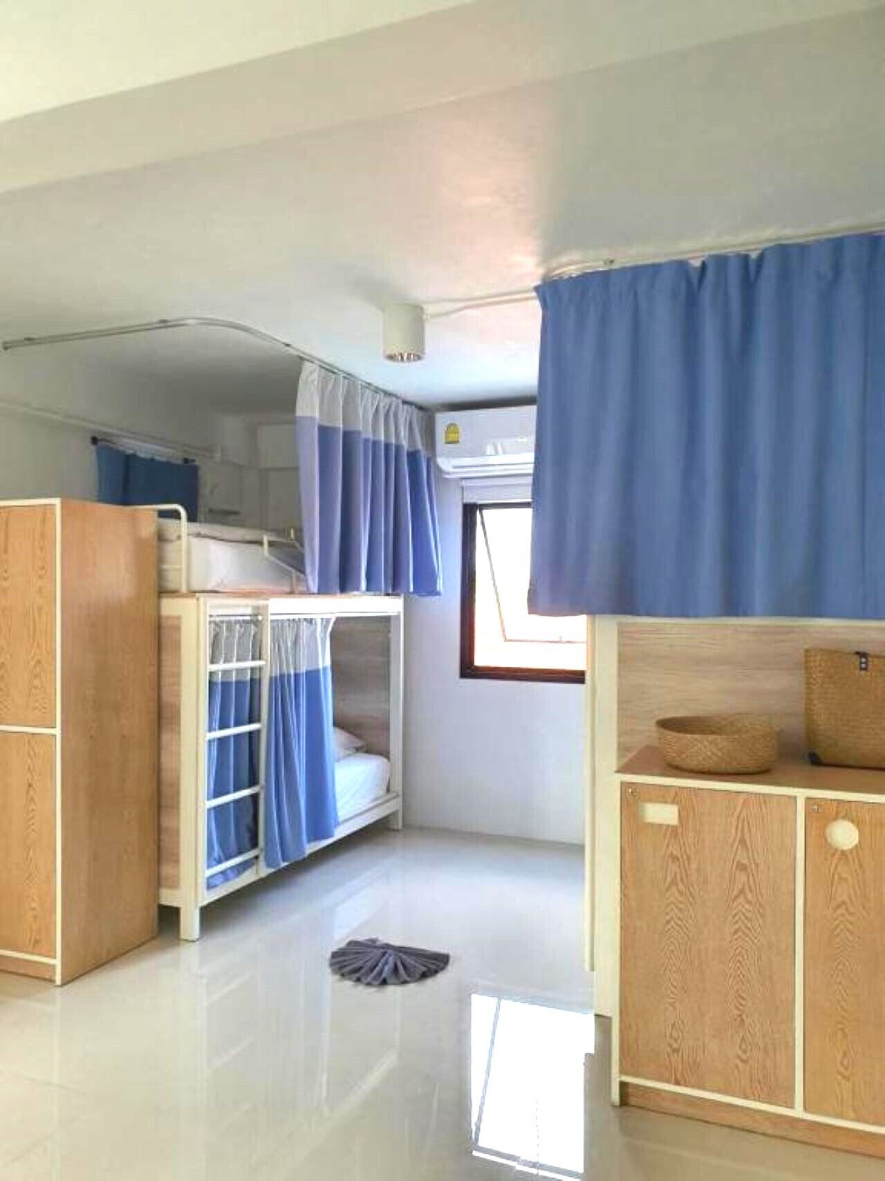 Comfort Shared Dormitory, Women only | Peralatan tempat tidur hipoalergenik, dihias secara berasingan 