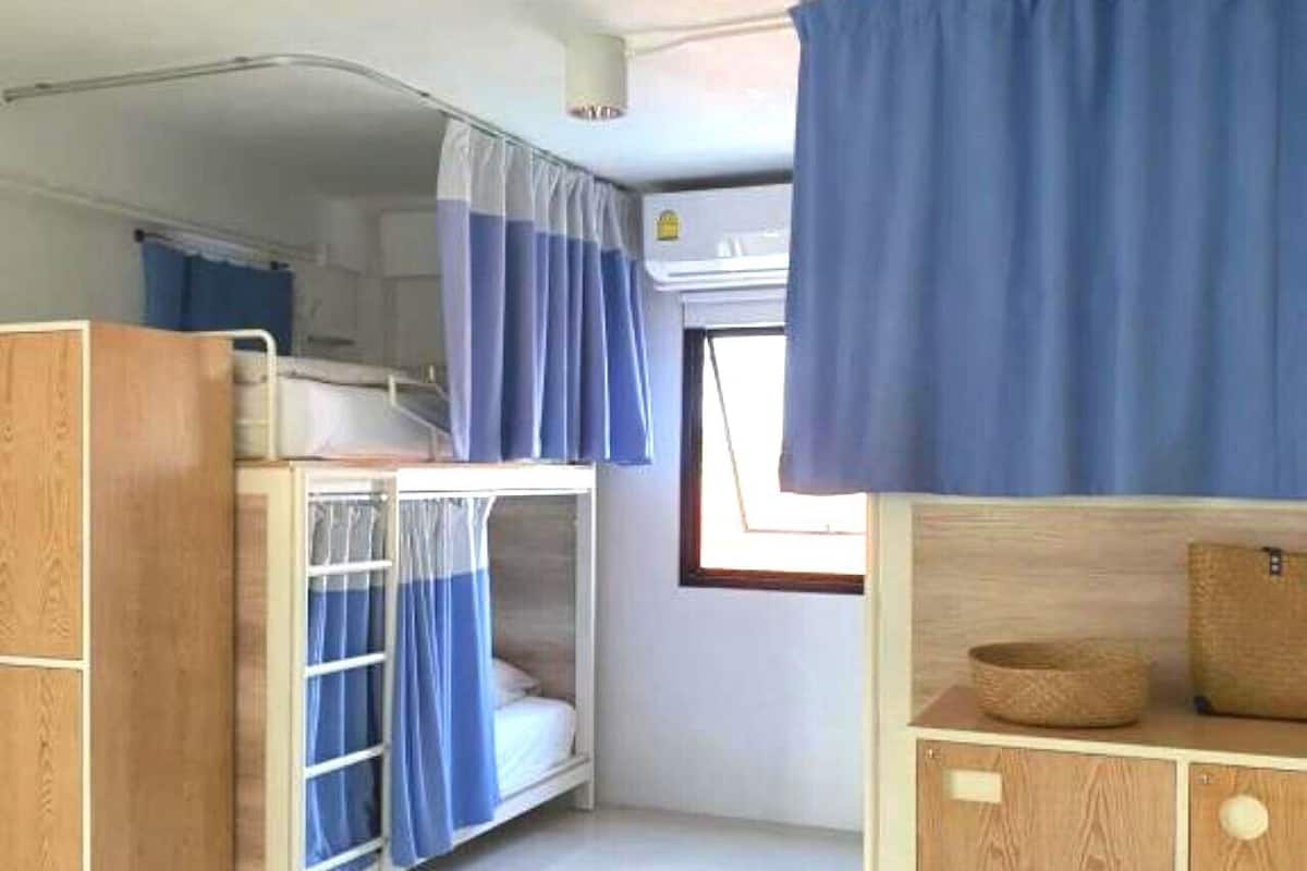 Comfort Shared Dormitory, Women only | Peralatan tempat tidur hipoalergenik, dihias secara berasingan