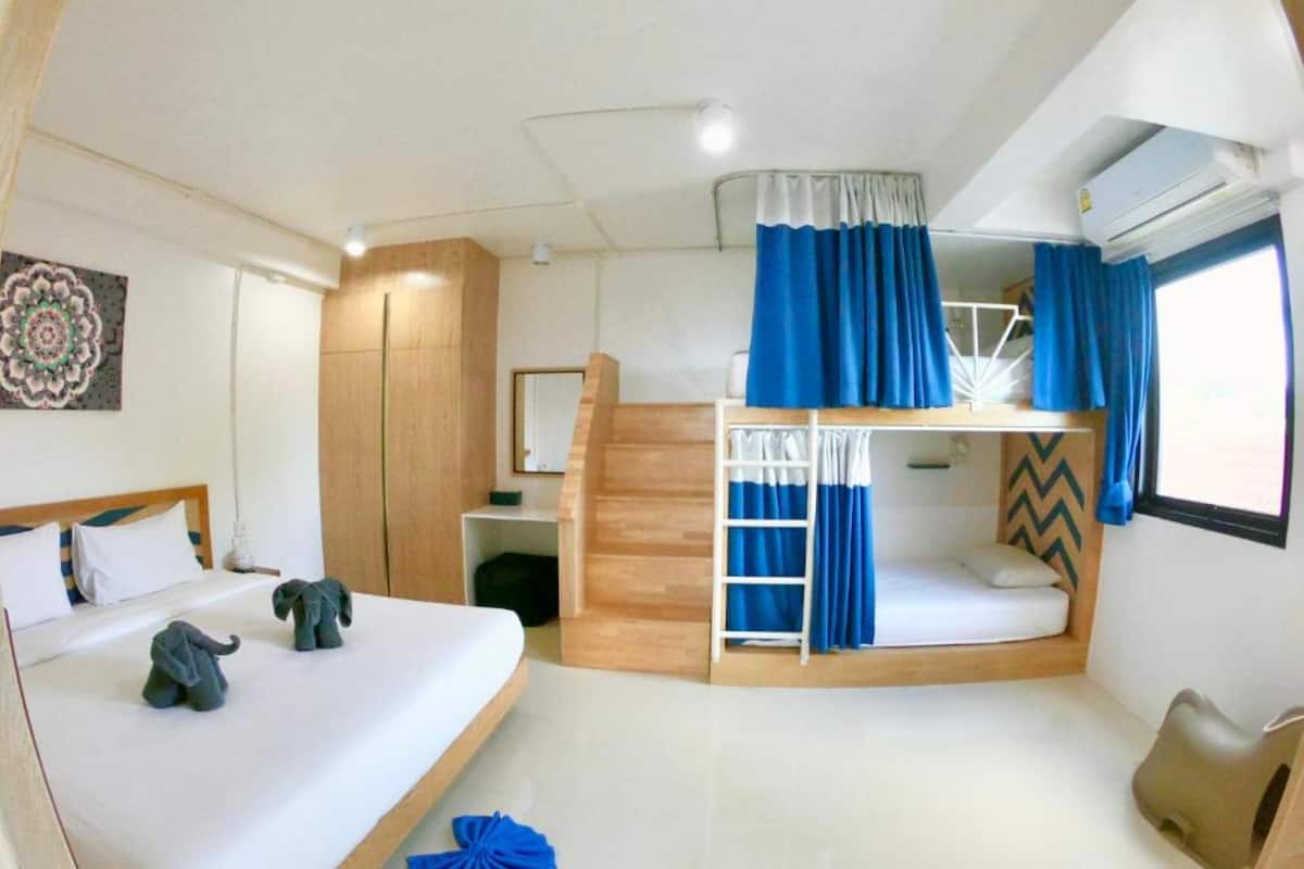 Family Room | Peralatan tempat tidur hipoalergenik, dihias secara berasingan