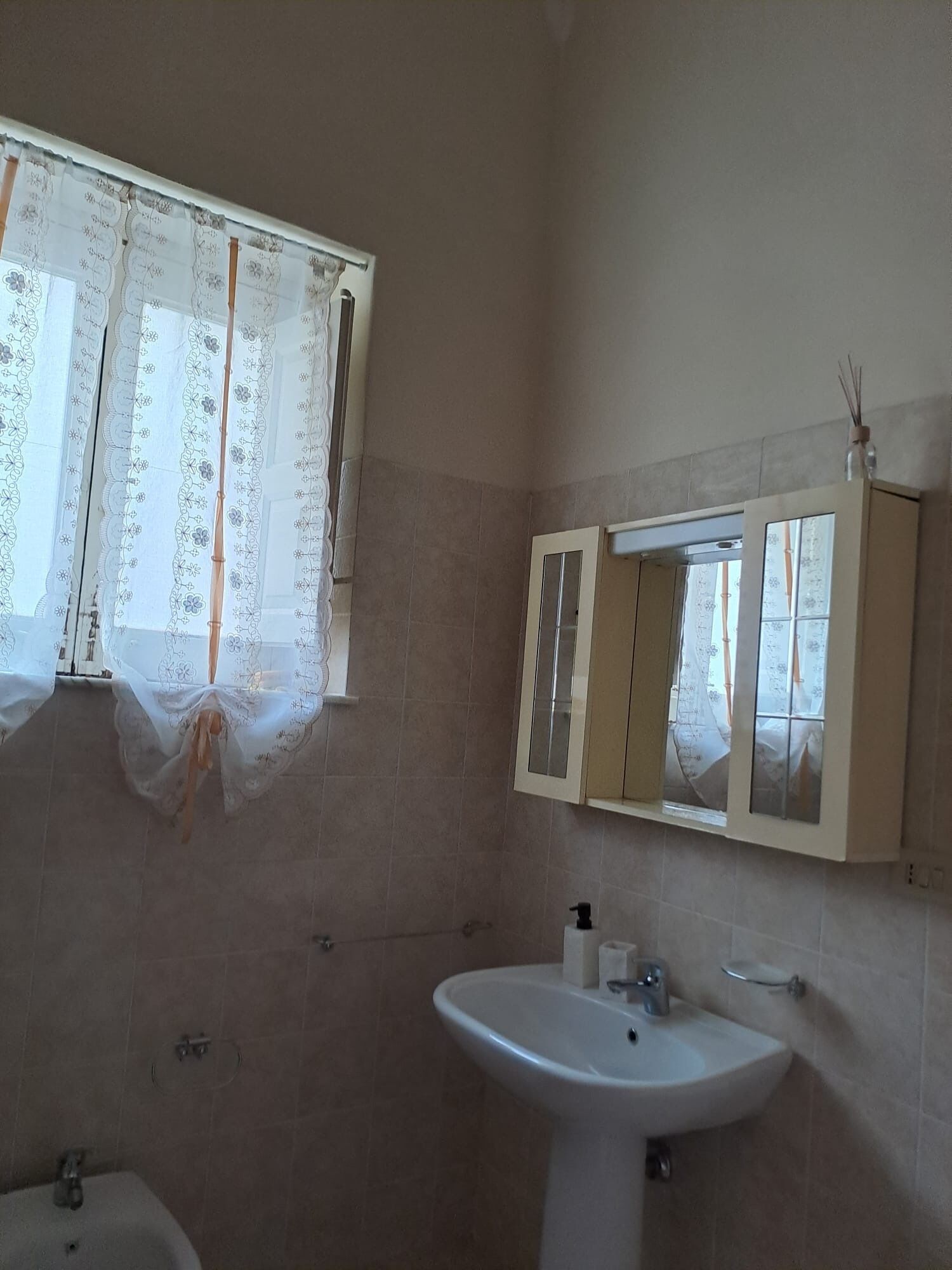 Een douche, een haardroger