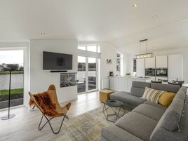 House | Living room | Fireplace
