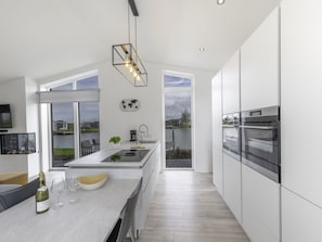 House | Private kitchen - Chalet in Zeeland With Sauna by the Water (Wemeldinge)