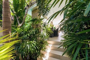 Overnattingsstedets uteområder