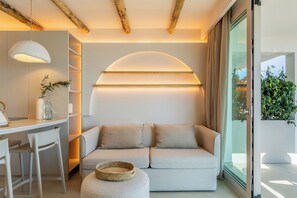 Living area - Apartamentos Azul (Castelldefels)