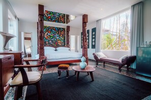 In-room safe, free WiFi, bed sheets - Morabito Art Villa (Canggu)