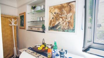 Appartement Familial, plusieurs chambres (La Finestra Sul Giardino) | Salle Ă manger