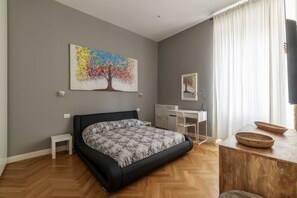 1 室のベッドルーム、WiFi、ベッドシーツ