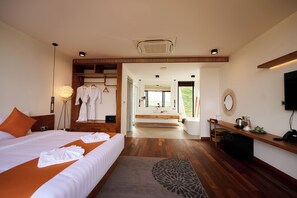 Bungalow King Room | Minibar, két bảo mật tại phòng, bàn