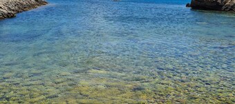 Villa El Haouaria : Private swimming pool, between Sky and Sea